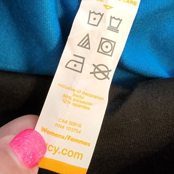 Lucy studio Hatha capri active athletic workout leggings size‎ small new!!! - Picture 6 of 8